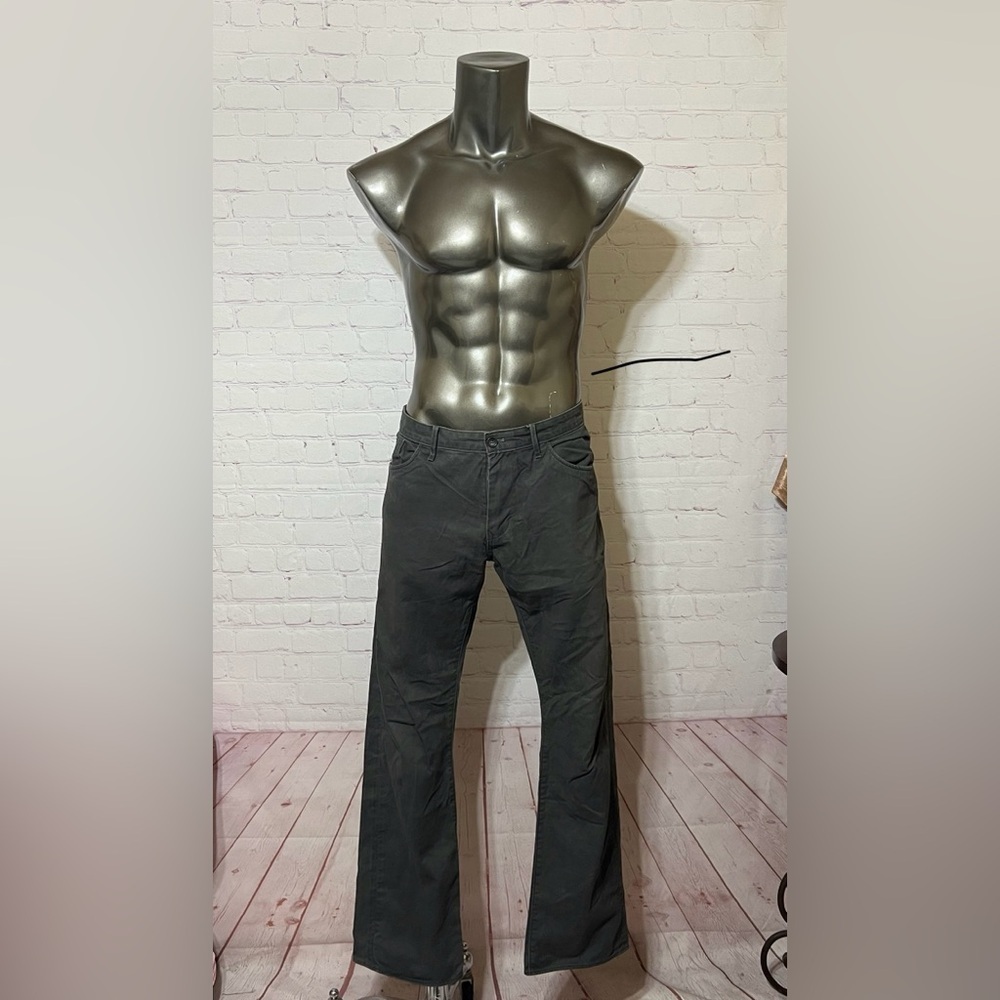 BANANA REPUBLIC Men’s Jeans grey/black super comfy relaxed fit jeans 36x34 EUC - Picture 2 of 14